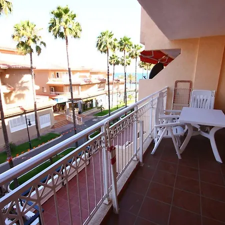 Two Bedroom In Beachfront Complex With Pool In Playa De Americas. *