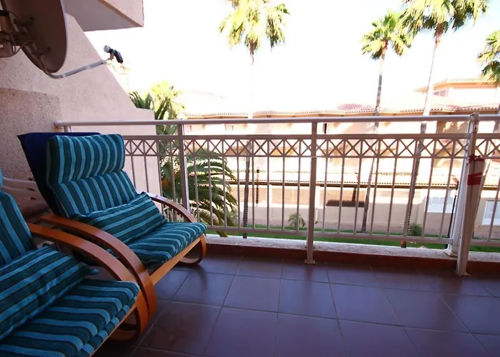 Two Bedroom In Beachfront Complex With Pool In Playa De Americas. *