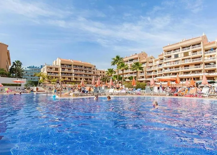 Two Bedroom In Beachfront Complex With Pool In Playa De Americas.